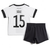 Dječji Nogometni Dres Njemačka Niklas Sule #15 Domaci SP 2022 Kratak Rukav (+ Kratke hlače)